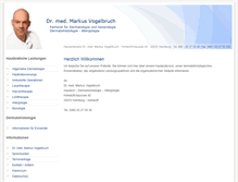 Tablet Screenshot of dr-vogelbruch.de